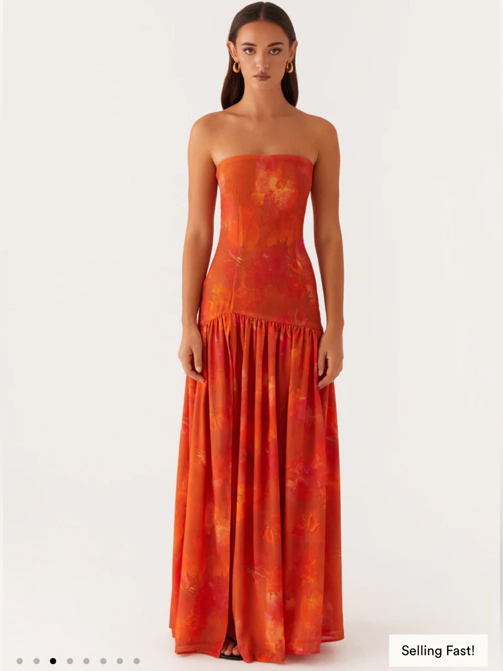 Eden Strapless Maxi Dress - Picture 3 of 7